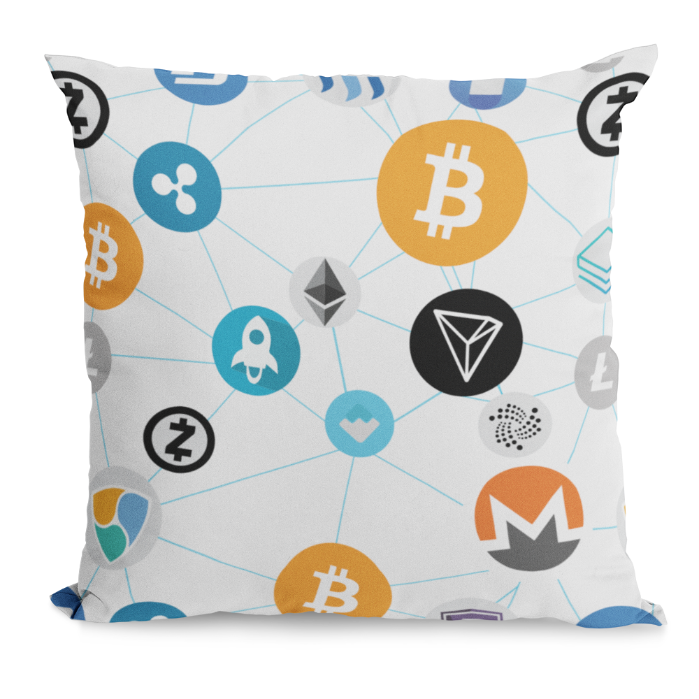 Poduszka Jasiek kryptowaluta Bitcoin